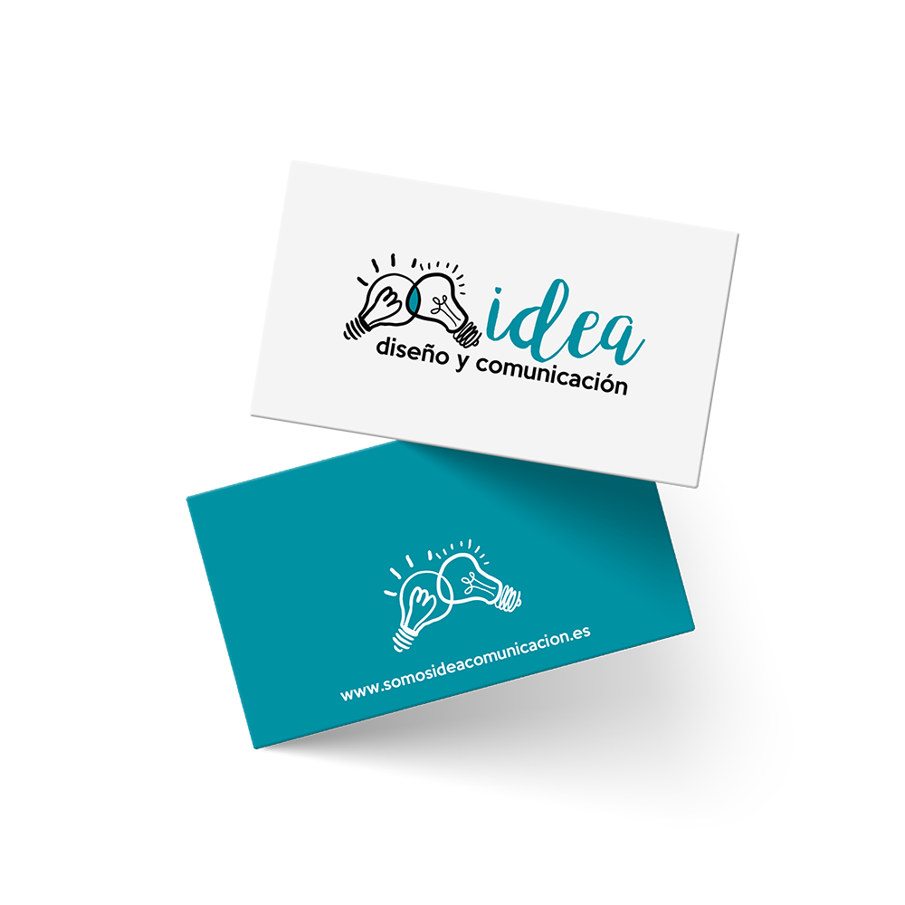 TARJETAS DE VISITA IDEA COMUNICACION